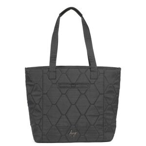 Lug Two-Step Tote in Brushed Gray